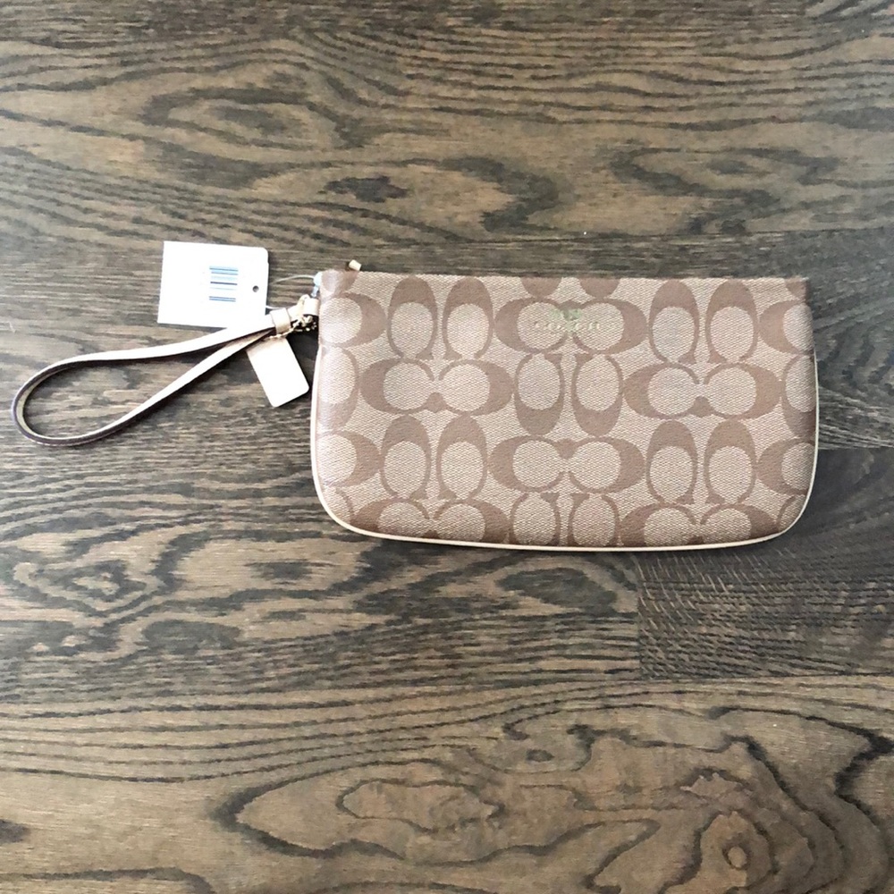 Coach Clutch Wristlet